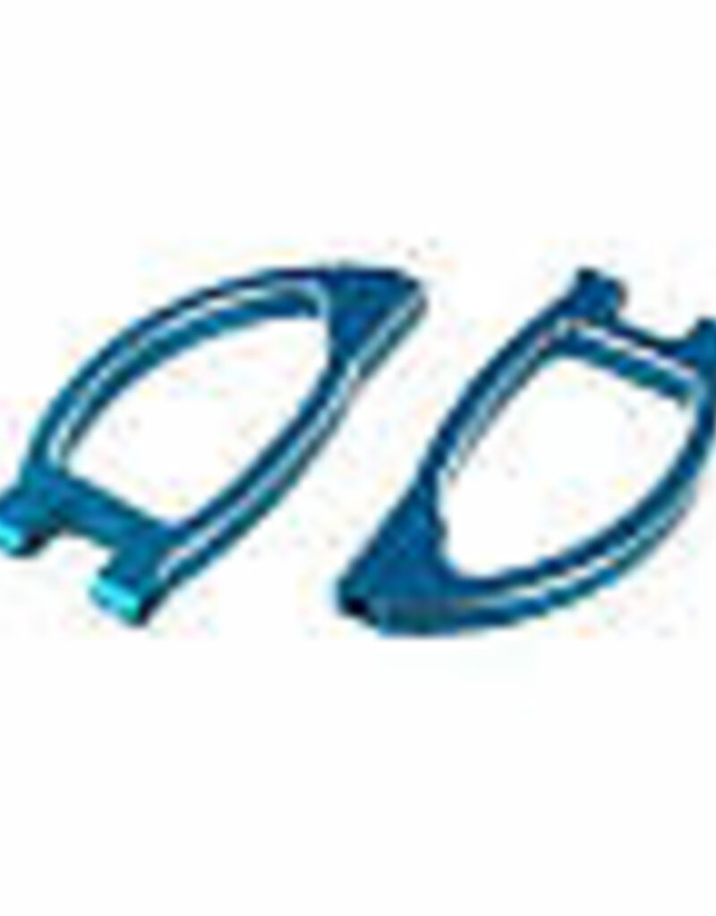 Redcat Racing 08036B Aluminum Front Upper Arms, Blue (2pcs)