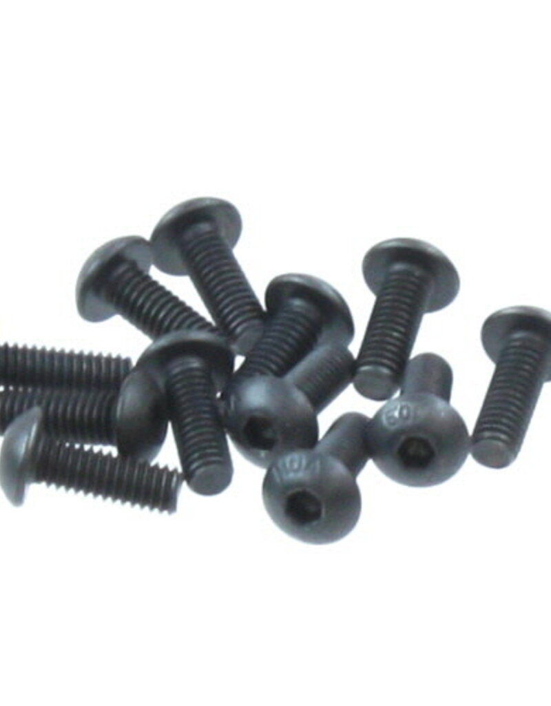 Redcat Racing BS910-037 4x11mm Button Head Hex Machine Thread Screws (12pcs)