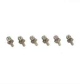 Redcat Racing 02038 5.5x6mm Machine Thread Ball Studs Lightning EP Drift, Lightning STK, Tornado Epx/epx PRO, Volcano Epx/epx PRO, Volcano S30