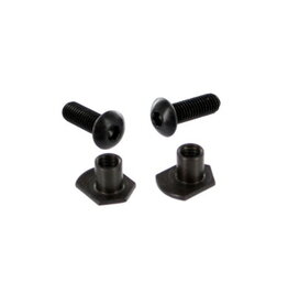 Redcat Racing 07127-2 5x15mm Button Head Machine Thread Screws and Threaded Bushing for 07451 Knuckle (2pcs each)