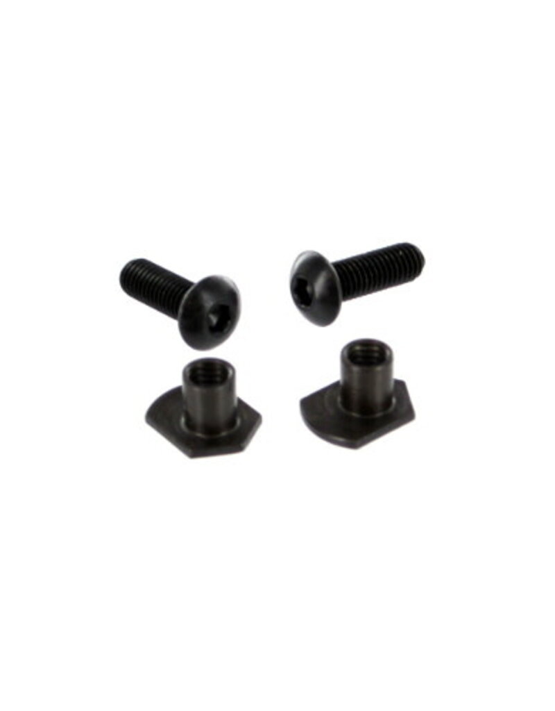 Redcat Racing 07127-2 5x15mm Button Head Machine Thread Screws and Threaded Bushing for 07451 Knuckle (2pcs each)