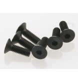 Traxxas 2542 Screws, 4x12mm countersunk machine (hex drive) (6)