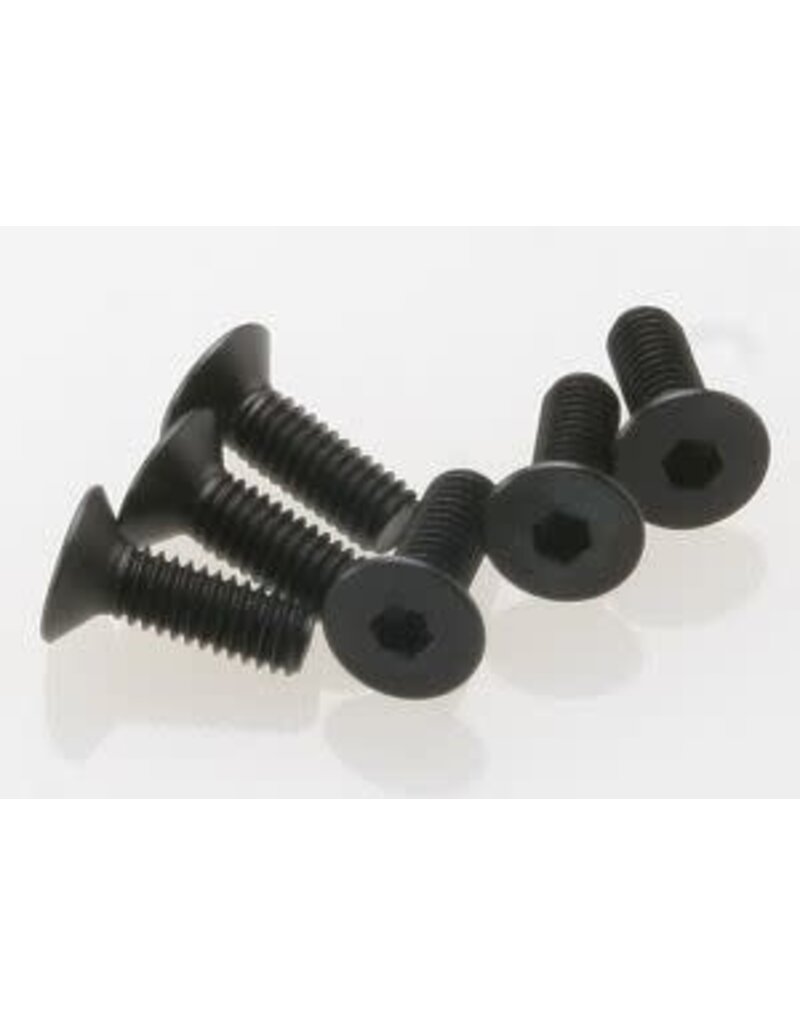 Traxxas 2542 Screws, 4x12mm countersunk machine (hex drive) (6)
