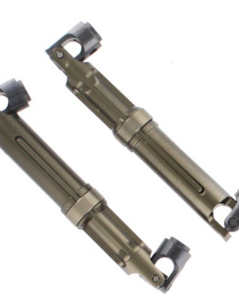 Redcat Racing 180011 Machined Aluminum Center Drive Shaft (2pcs)(Gunmetal)