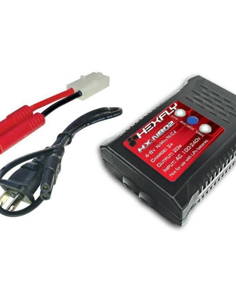 hexfly Hexfly HX-N802 20W AC charger for 4-8s Nimh/Nicd Battery Packs