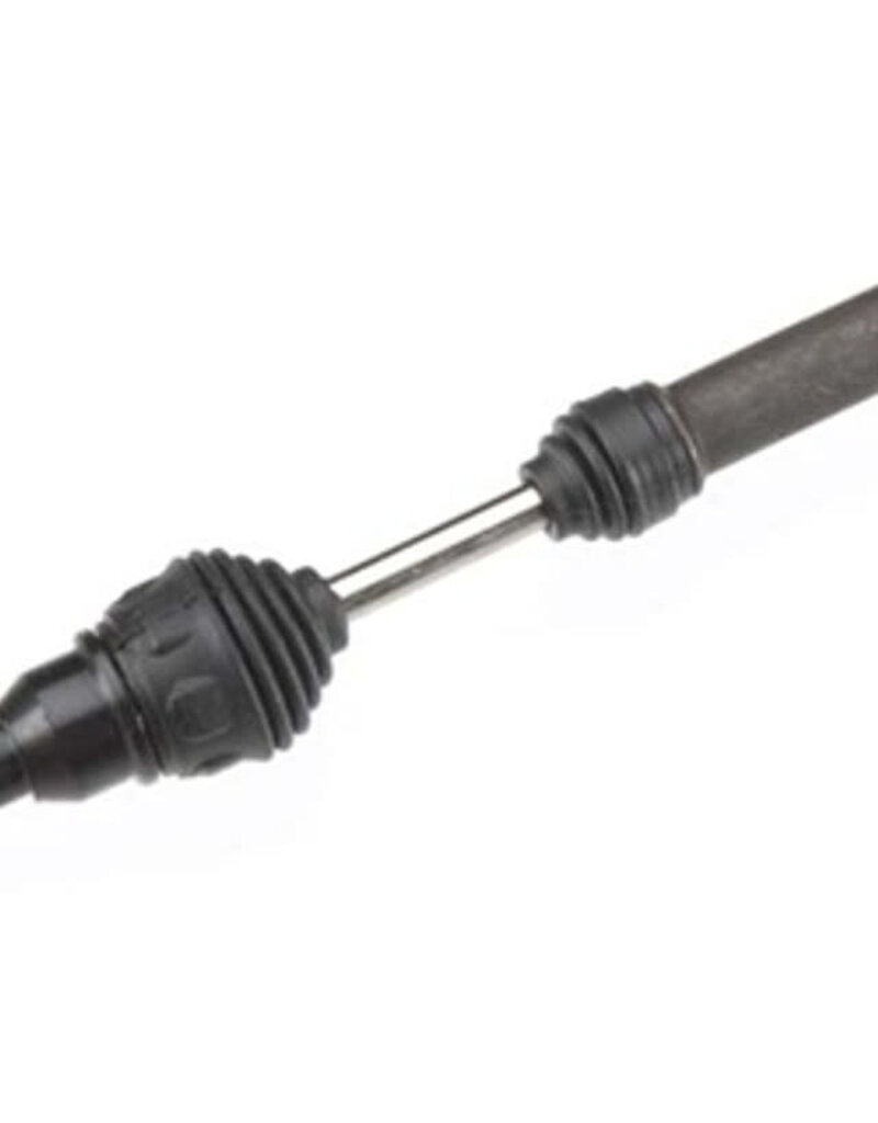 Traxxas Driveshaft, front (steel-spline constant-velocity) (complete assembly) (1)