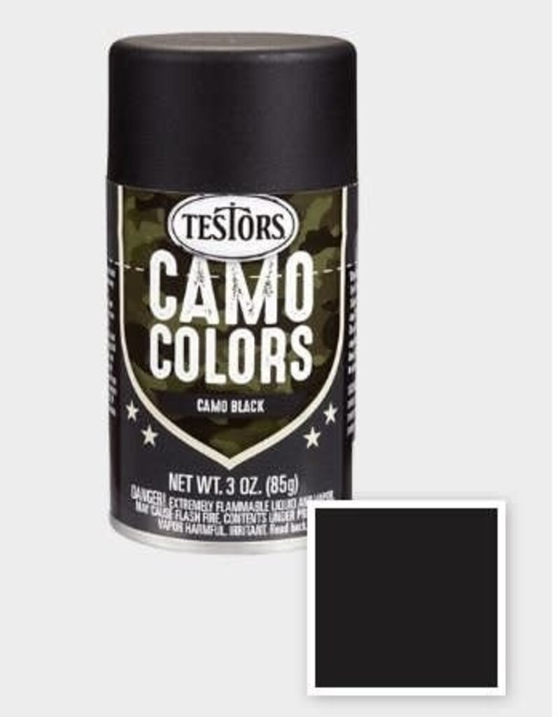 TESTORS TES342304	 3 oz Camouflage Spray, Black