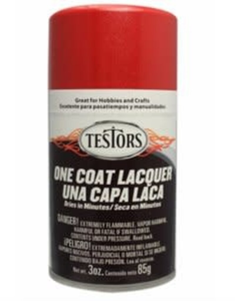 TESTORS TES1837MT	 One Coat-Revving Red, 3oz.
