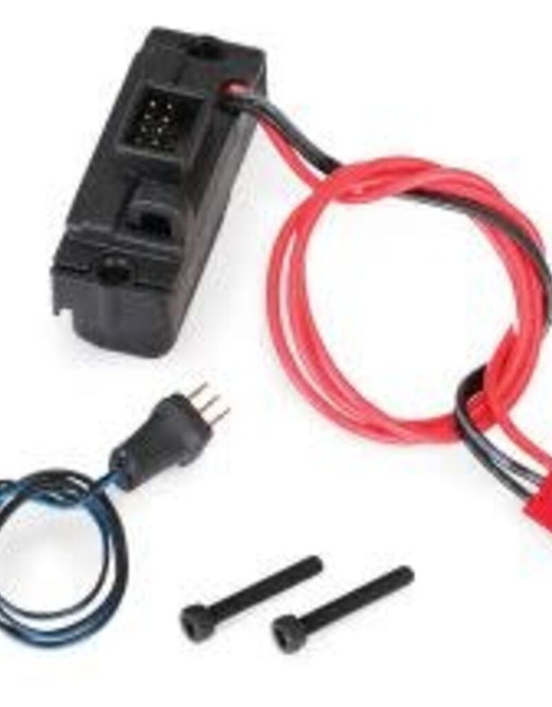 Traxxas 8028 Traxxas LED lights, power supply (regulated, 3V, 0.5-amp)/ 3-in-1 wire harness