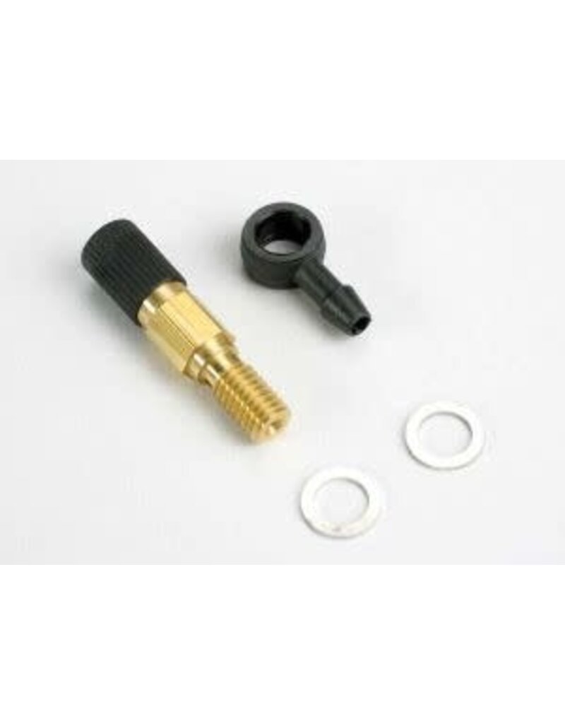 Traxxas 5250 Needle assembly, high-speed (with fuel fitting)/ 2.5x1.15mm O-ring (2)/ 5.3x7.8x.6mm crush washer (2) (TRX? 2.5, 2.5R)