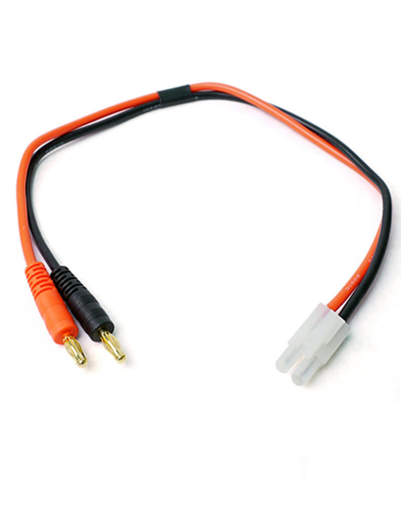 Racers Edge RCE1619 Charge Adapter: M Tamiya to M 4mm Bullets-300mm Wire