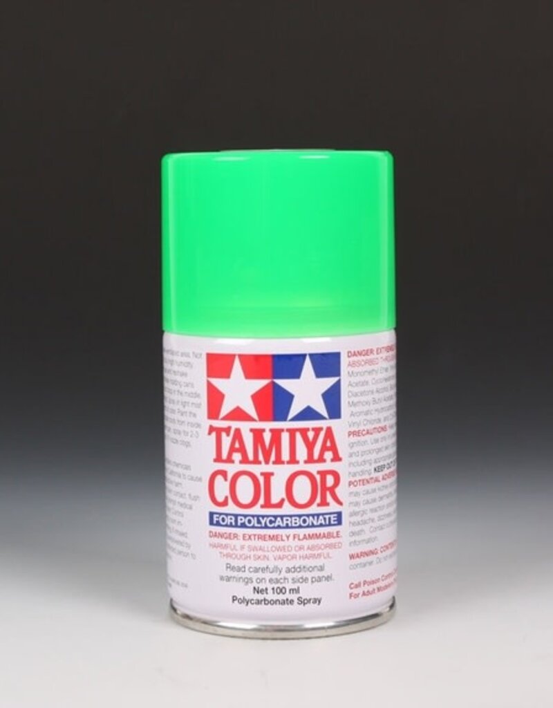 TAMIYA TAM86028	 PS-28 Fluorescent Green Spray, 100 ml