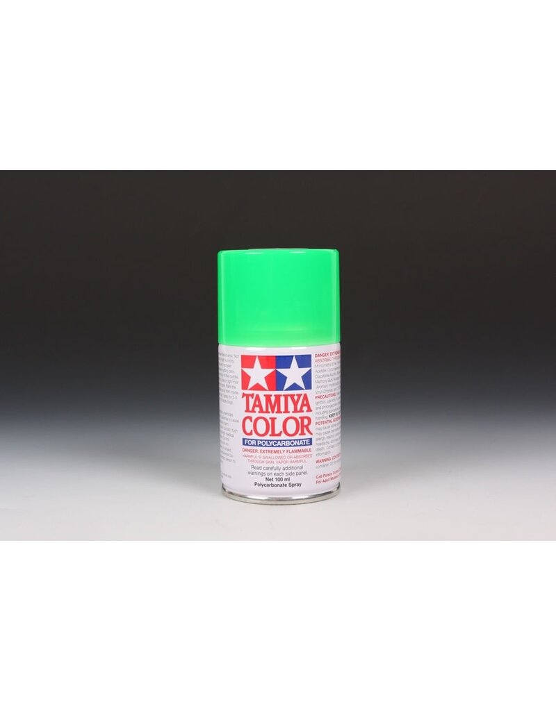 TAMIYA TAM86028	 PS-28 Fluorescent Green Spray, 100 ml