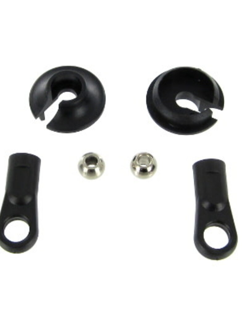 Redcat Racing 85600 Shock Ball End, Shock Ball, Spring Cup Set, 2pcs