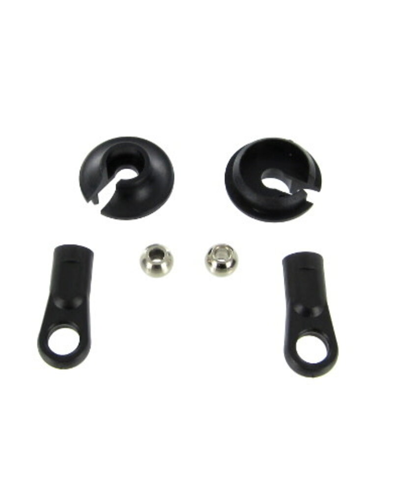 Redcat Racing 85600 Shock Ball End, Shock Ball, Spring Cup Set, 2pcs