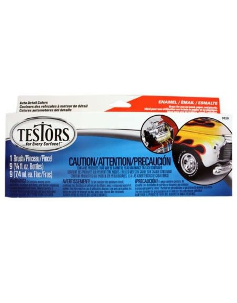 TESTORS TES9120	 Auto Detail Paint Set