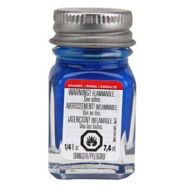 TESTORS 1176 Fluorescent Enamel 1/4oz Blue Testors
