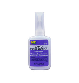 Zap PAAPT25	 ZAP-O Foam Safe CA Glue, .7 oz