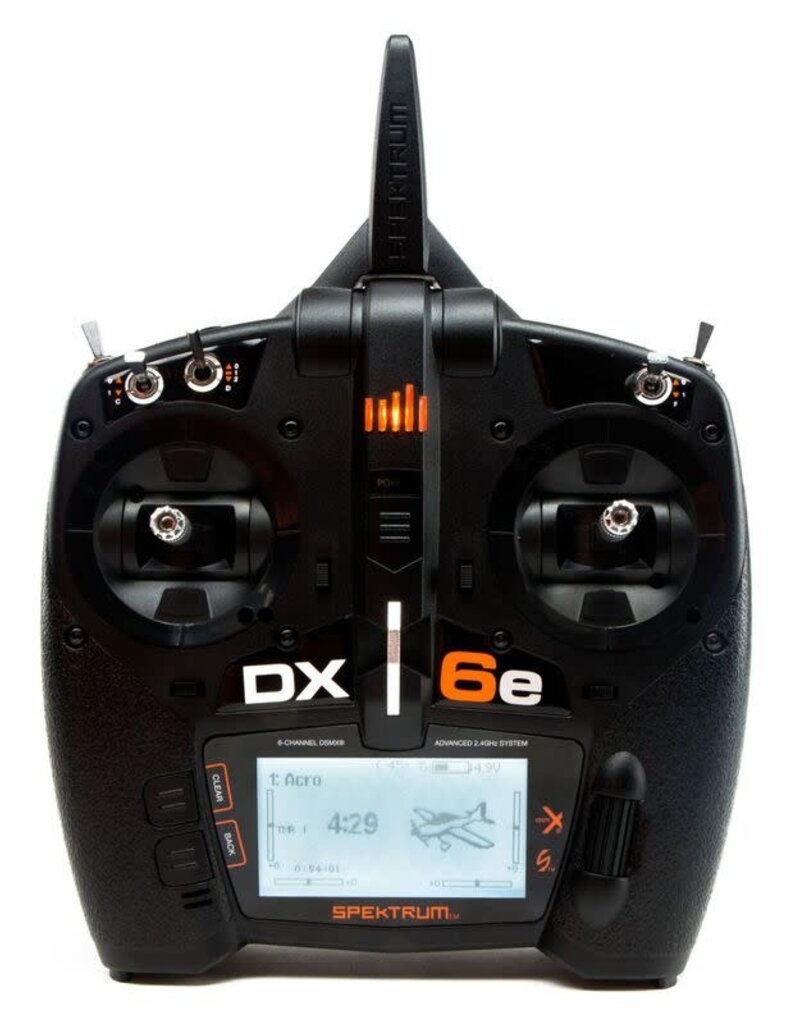 Spektrum SPMR6655	 DX6e 6 Channel Transmitter Only