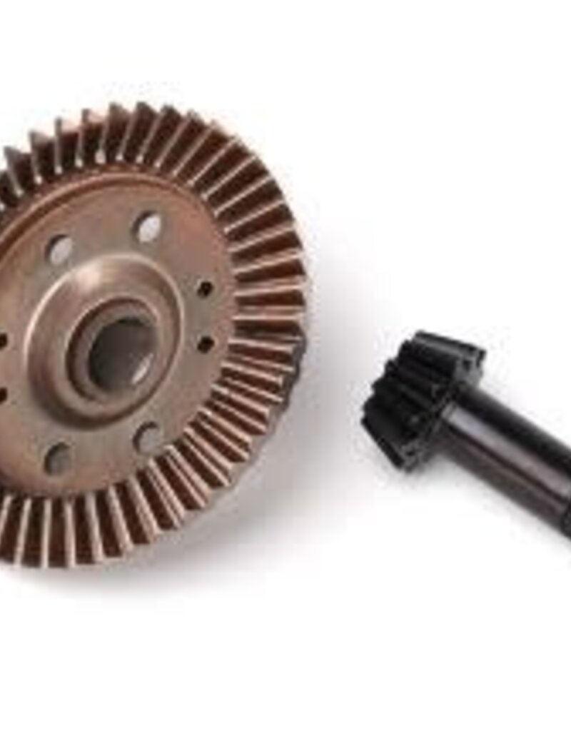 Traxxas 6778 Ring gear, differential/ pinion gear, differential (12/47 ratio) (front)