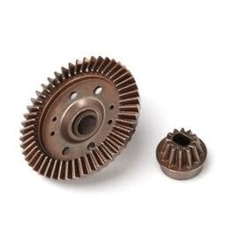 Traxxas 6779 Ring gear, differential/ pinion gear, differential (12/47 ratio) (rear)