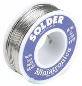 MNT1064004	 Rosin Core Solder 60/40, 4oz