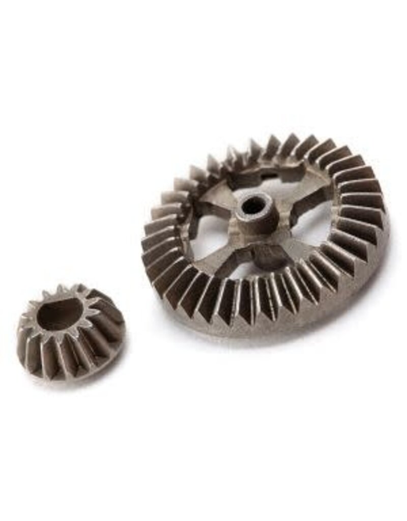 laTrax 7683 Ring gear, differential/ pinion gear, differential (metal)