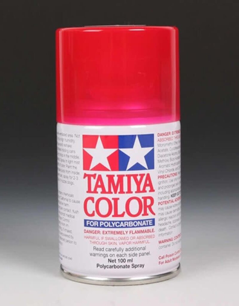 TAMIYA TAM86037	 Polycarbonate PS-37 Translucent Red