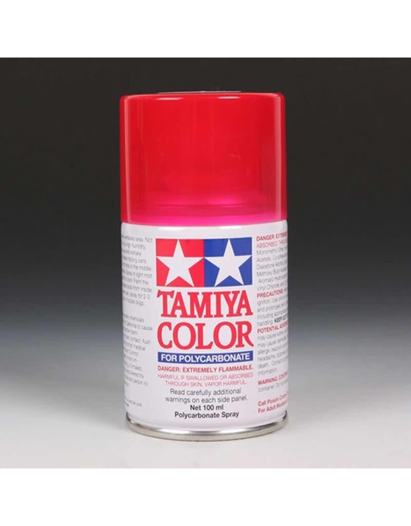 TAMIYA TAM86037	 Polycarbonate PS-37 Translucent Red