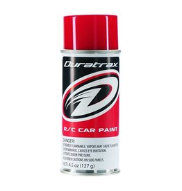 DURATRAX DTXR4254 Polycarb Spray, Racing Red, 4.5 oz
