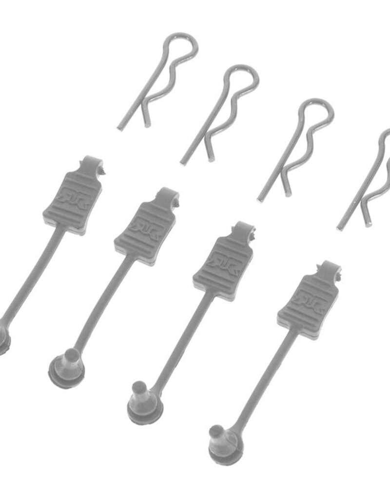 Arrma ARAC3447	 AR390178 Body Clip Retainer 1/8 Scale Black (4)