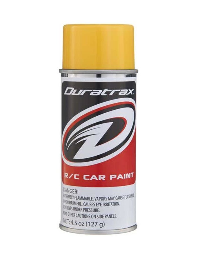 DURATRAX DTXR4257 Polycarb Spray, Mellow Yellow, 4.5 oz