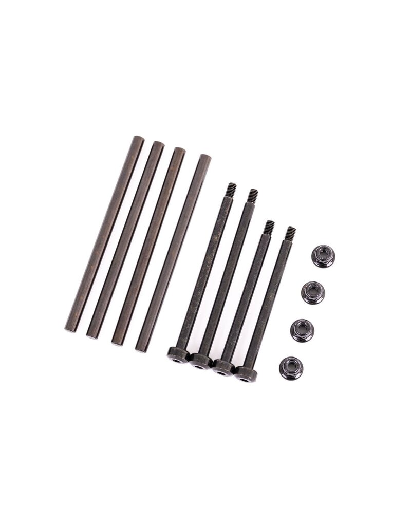Traxxas 9540 COMPLETE SET Suspension pin set, front & rear (hardened steel), 4x67mm (4), 3.5x48.2mm (2), 3.5x56.7mm (2)/ M3x0.5mm NL, flanged (4)