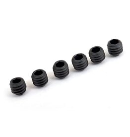 Traxxas 4897x Screws, set (grub), 4mm (with heavy duty threadlock) (6)