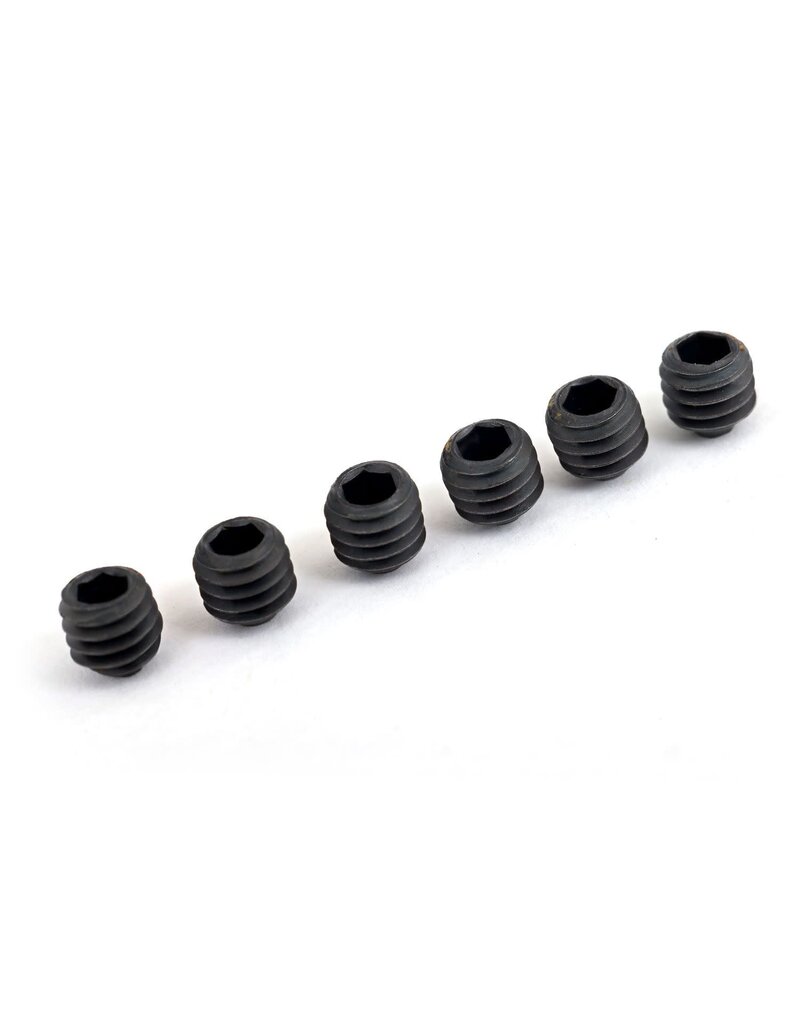 Traxxas 4897x Screws, set (grub), 4mm (with heavy duty threadlock) (6)