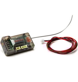 Spektrum SR6100AT DSMR 6-Channel AVC Telemetry Surface Receiver