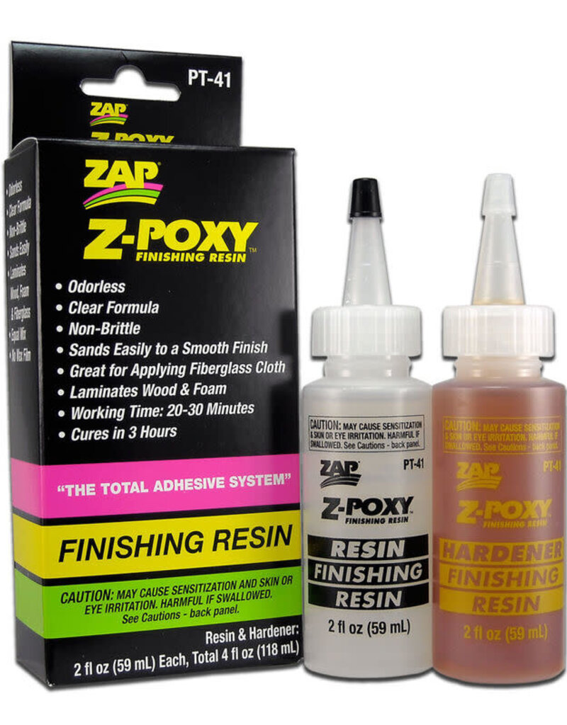 Zap PAAPT41	 Zap Finishing Resin, 4oz