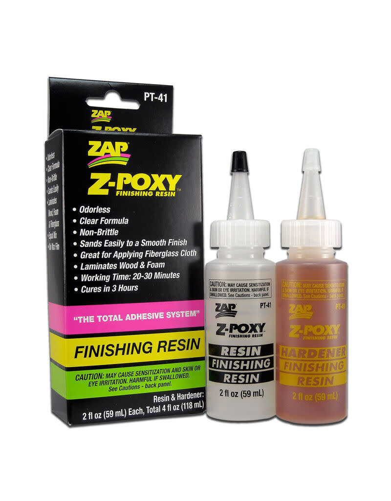 Zap PAAPT41	 Zap Finishing Resin, 4oz