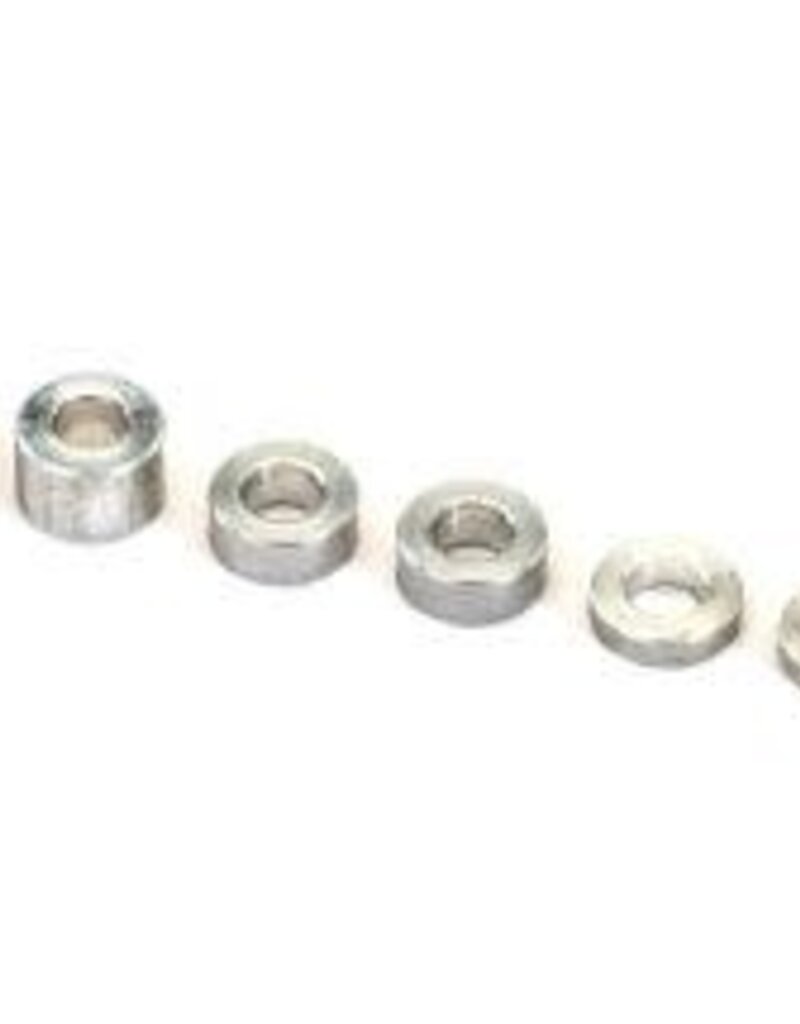Traxxas 2539 Aluminum spacers: 3x6x1.5mm (2)/ 3x6x2.5mm (1)/ 3x6x3.8mm (2)