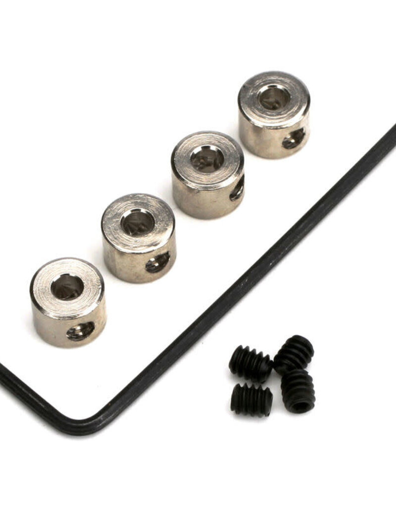 Dubro DUB138	 Dura-Collars,3/32" (4)