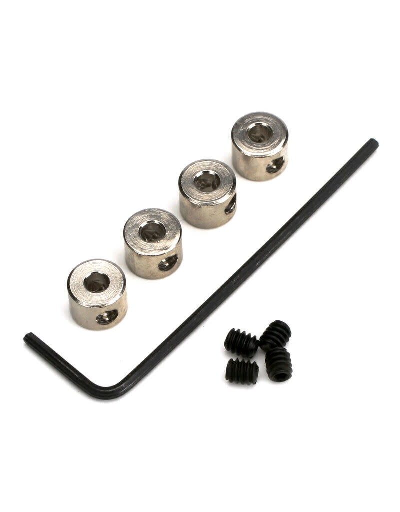 Dubro DUB138	 Dura-Collars,3/32" (4)