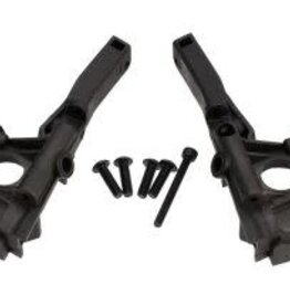 Traxxas 7030x Bulkhead, front (left & right halves)/ 3x10mm BCS (4)