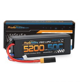 Power Hobby PHB3S520050HCXT60 Powerhobby 3s 11.1V 5200mah 50c Lipo Battery Hardcase XT60 Plug w Traxxas Adapter