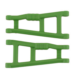 RPM RPM80184	 Rear A-Arms, Green: Electric Rustler, Stampede