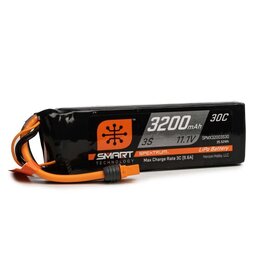 SPM SPMX32003S30	 3200mAh 3S 11.1V Smart LiPo 30C; IC3