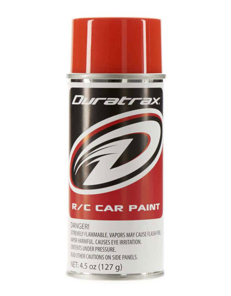 DURATRAX DTXR4256	 Polycarb Spray Competition Orange 4.5 oz