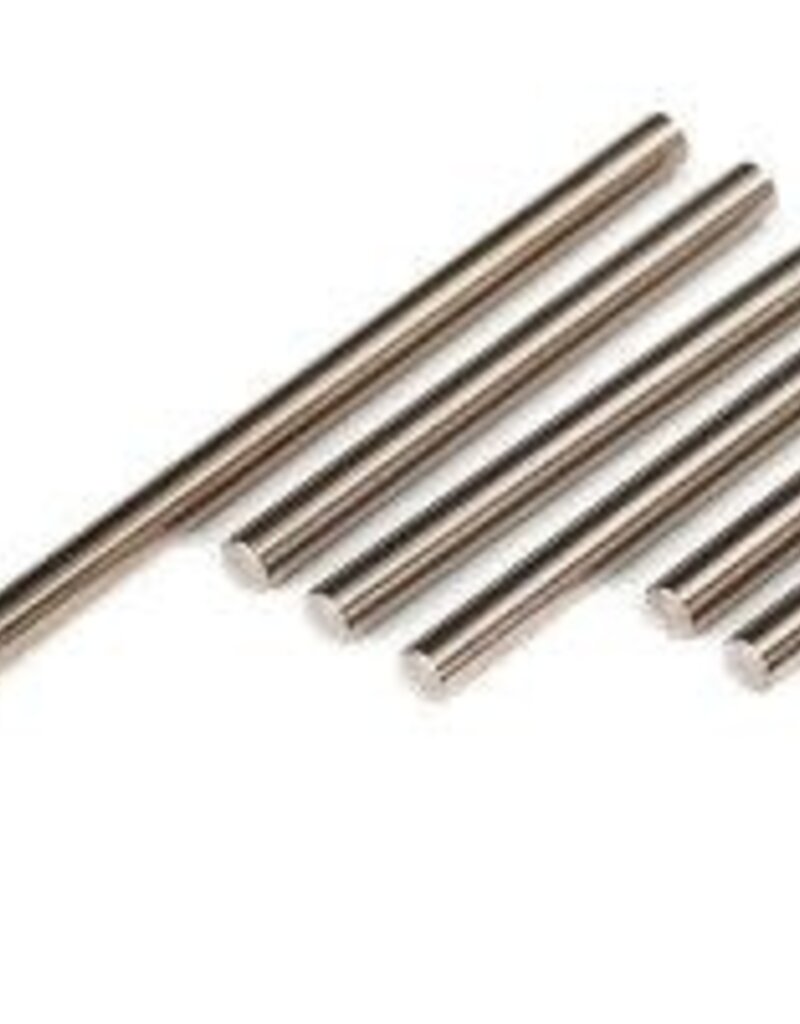Traxxas 7740 SUSPENSION PIN SET HRDND STEEL Suspension pin set, front or rear corner (hardened steel), 4x85mm (1), 4x47mm (3), 4x33mm (2) (qty 4, #7740 required for complete set)