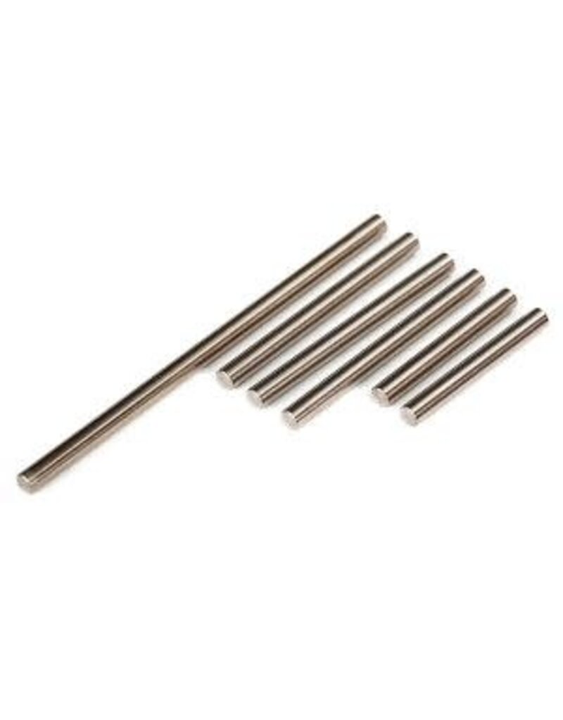 Traxxas 7740 SUSPENSION PIN SET HRDND STEEL Suspension pin set, front or rear corner (hardened steel), 4x85mm (1), 4x47mm (3), 4x33mm (2) (qty 4, #7740 required for complete set)