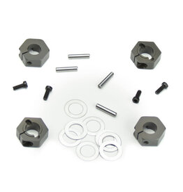 TKR1654X	 12mm Aluminum Hex Adapters for M6 Driveshafts