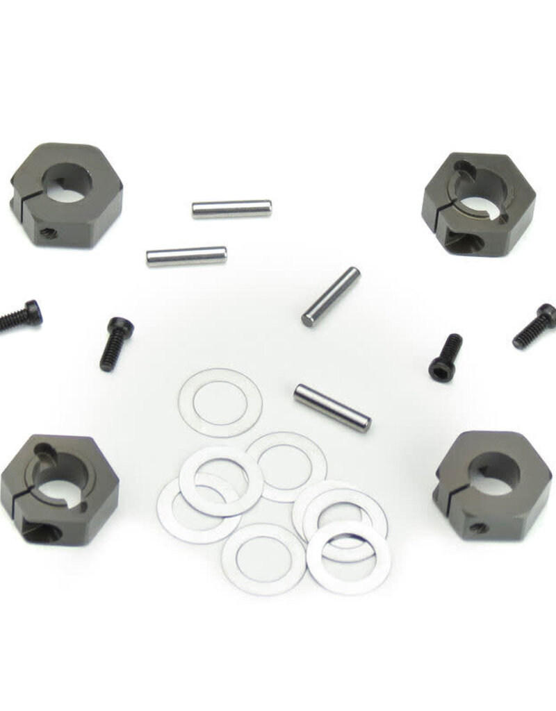 TKR1654X	 12mm Aluminum Hex Adapters for M6 Driveshafts